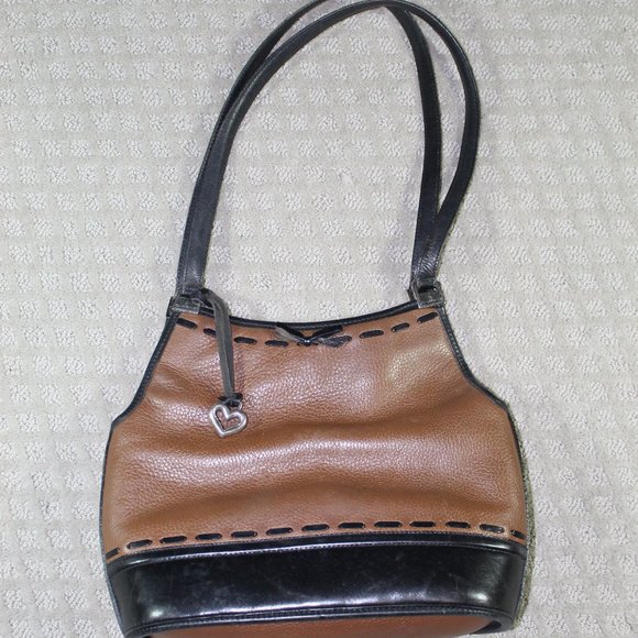 Brighton Handbags - Vintage Brighton Brown and Black Purse